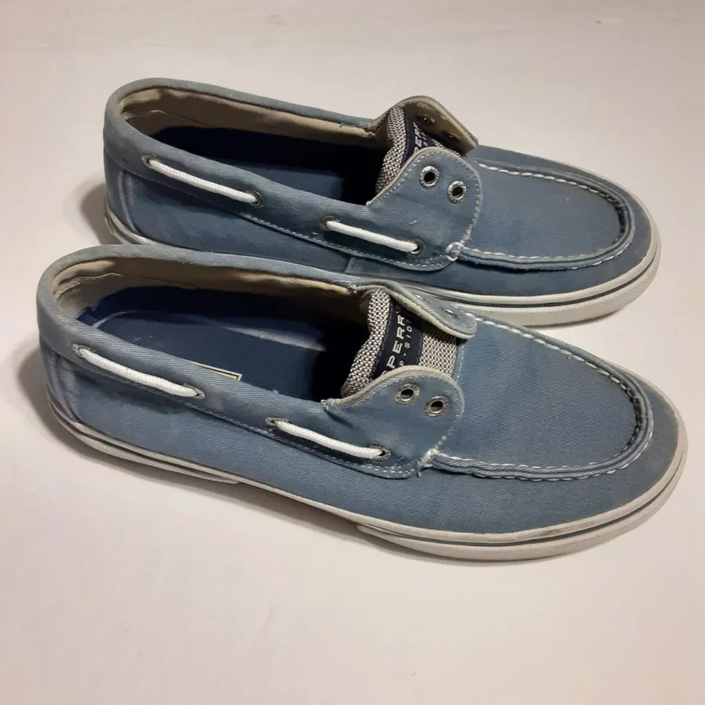 Sperry Top-Sider Men's Blue Halyard Boat Shoes Size 8.5 M